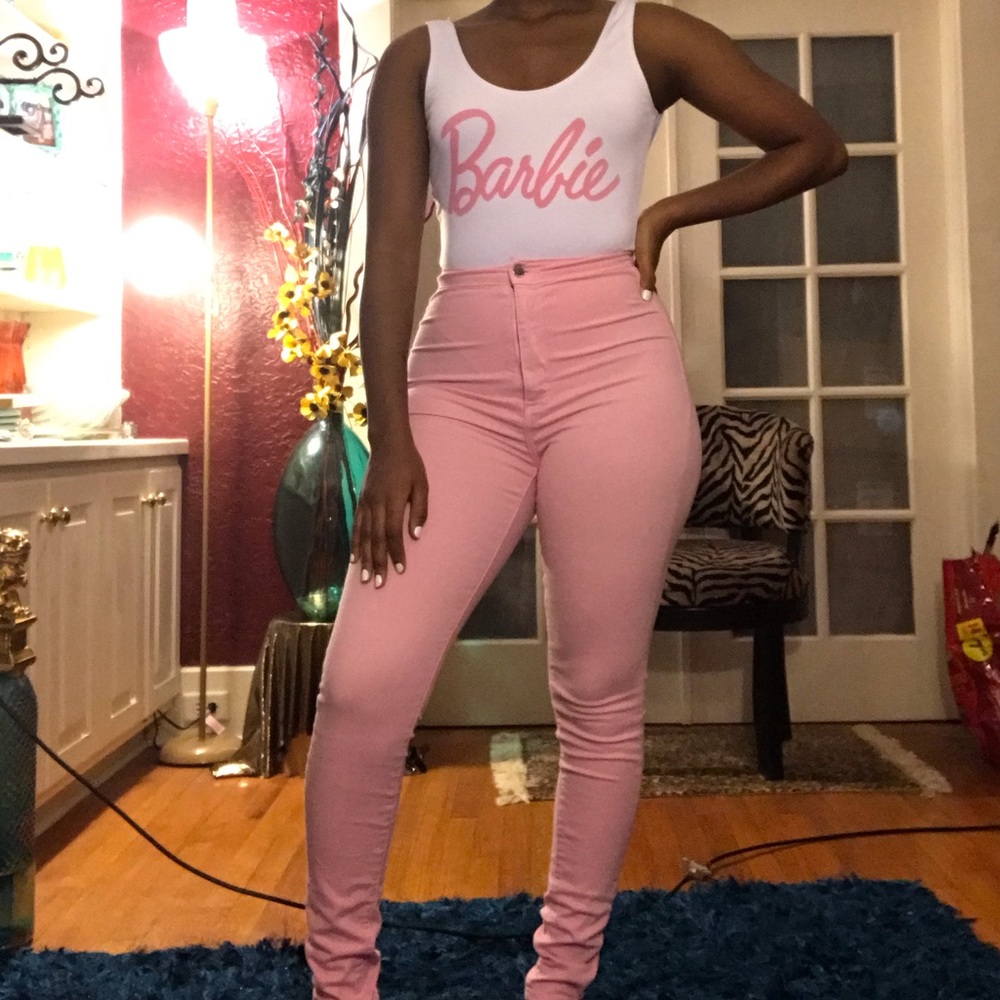High waisted pants